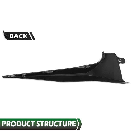 Solid Spare Fit For 20-22 Toyota Corolla Right Front Bumper Side Lower Trim Molding