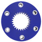 Solid Spare Coupling Compressor Drive Pulley for Carrier X4 X2 2100 2100A 2100R 2500A 2500R