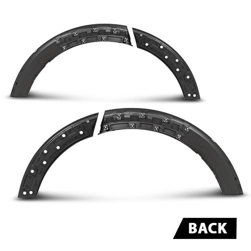 Solid Spare Fit For 2020 2021 2022 Ford Explorer Driver & Passenger Side Rear Fender Flares