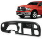 Solid Spare Fit For 1998-2002 Dodge Ram 1500 2500 3500 Double Din Dashboard Bezel w/ Vents