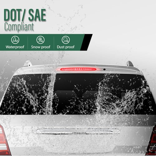 Solid Spare Rear 3rd Tail Brake Stop Light Fit For 07-12 Mercedes Benz X164 W251 GL/R Class
