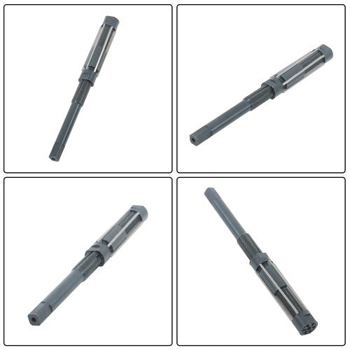 Solid Spare 15.25-17mm Cutting Diameter HSS Adjustable Hand Reamer Milling Tool US