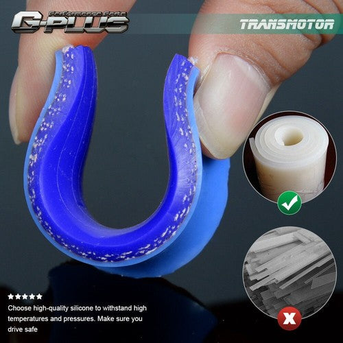 Solid Spare Fit For 25mm - 35mm 90 Degree Tube Turbo Silicone Elbow Coupler Piping Hose Blue