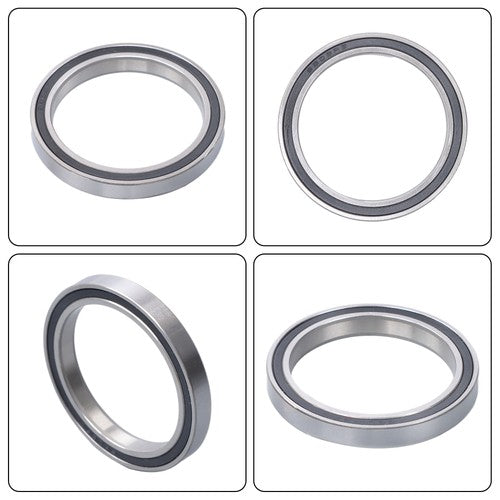 Solid Spare 10Pcs 6809-2RS Deep Groove Ball Bearings 45mm Inner Dia 58mm OD 7mm Bore Sealed