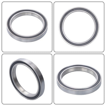 Solid Spare 10Pcs 6809-2RS Deep Groove Ball Bearings 45mm Inner Dia 58mm OD 7mm Bore Sealed