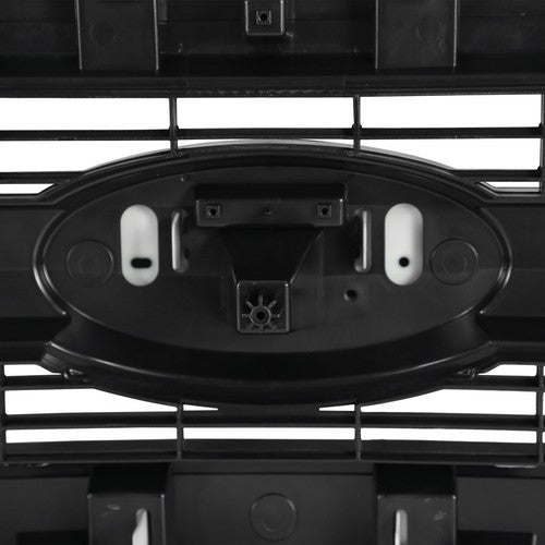 Front Upper Grill Grille Gloss Black For 2015 2016 2017 Ford F-150 W/O Camera