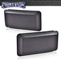 Solid Spare Fit For 2018-2020 Ford F150 Front Bumper Guards Inserts Pads End Caps Cover Trim