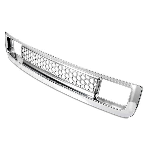 Solid Spare FOR 07-13 GMC SIERRA 1500 DENALI PICKUP BOTTOM LOWER BUMPER MESH GRILLE CHROME