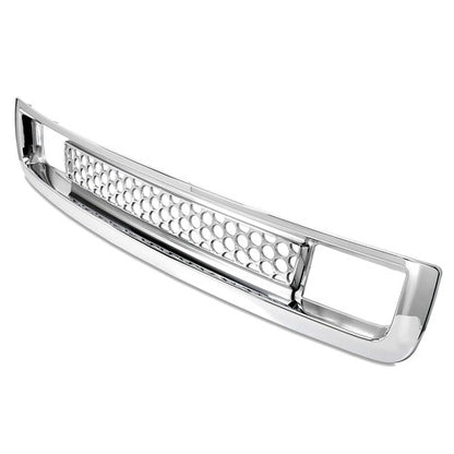 Solid Spare FOR 07-13 GMC SIERRA 1500 DENALI PICKUP BOTTOM LOWER BUMPER MESH GRILLE CHROME