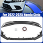 Black Rear Trunk Spoiler Wing & Front Bumper Lip For 2022-2024 Honda Civic Sedan