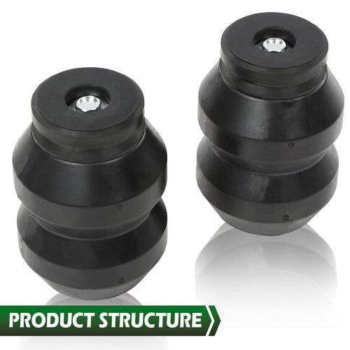 Solid Spare Fit For 2011-2020 Silverado Sierra 2500 3500 Rear Suspension Helper Spring Kit