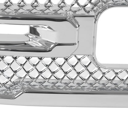 Chrome Fits GMC Sierra 1500 SLT AT4 2019-2022 Front Grille Covers Grill Overlay
