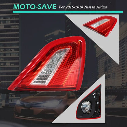 Solid Spare Fit For Nissan Altima 16- 18 Left Driver Side Tail Light Lamp Inside 265409HS0A