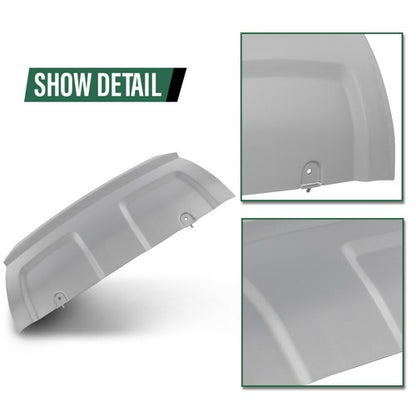 Solid Spare Front Bumper Tow Hook Cover Lower Valance Fit For Range Rover Evoque LR048510