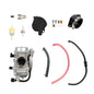 Solid Spare For Kawasaki KEF300A 1995-2000 KEF300B 2000-2003 Carburetor Kit