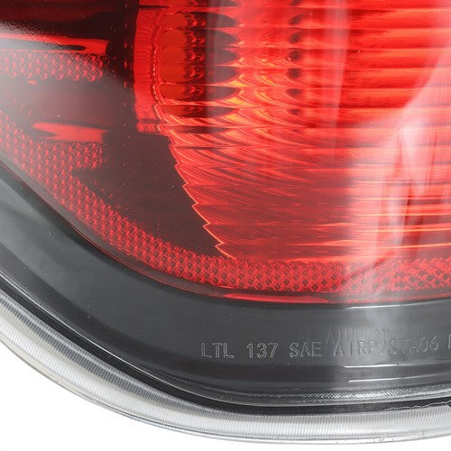 Solid Spare For 2009-2014 Ford F-150 Series Red Driver & Passenger Rear Brake Tail Lights