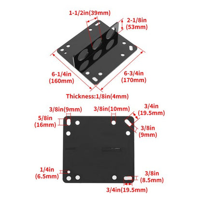 Solid Spare 1000lbs For Chevy Ford Motor Carburetor Hoist LS Swap Engine Lift Bracket Carb