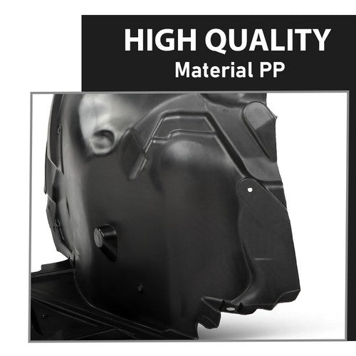 Solid Spare Front Fender Liner Rear Section Left Side Fit For 10-16 Mercedes-Benz E Class