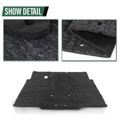 Solid Spare Fit For 1978-1981 Chevrolet Camaro Hood Insulation Pad Heat Blanket & Clips