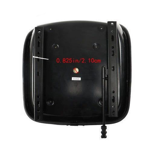 Solid Spare For Case Backhoe Loader 580C 580D 580E 580L 580M Skid Steer Loader Black Seat