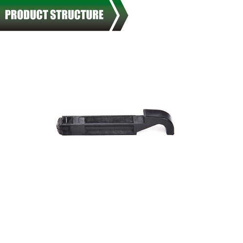 Solid Spare Fit For 2005-2010 Honda Odyssey Sliding Door Sun Shade Hook Clip Kit Black 4pcs