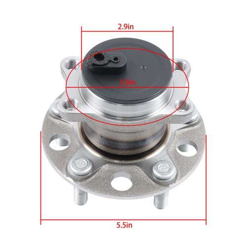 Solid Spare Rear Right Wheel Hub Bearing Assembly For Jeep Patriot 2007-2017 New 512332