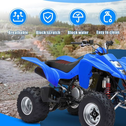 Solid Spare Red Gripper Seat Cover Anti-Slip For Suzuki Quadsport Z400 LTZ400 2003-2009 2008