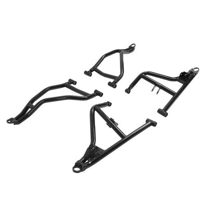 Solid Spare 2 Inch For Polaris RZR XP 1000 2014-2023 Forward Offset Front A-Arms Black
