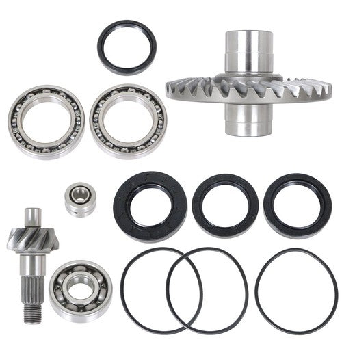 Solid Spare Rear Differential Ring & Pinion Gear Bearing Kit For Honda TRX300FW 1979-2000