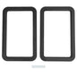 Solid Spare 15.7" x 24.8" Black RV Entrance /Entry Door Window Frame For Camper Trailer
