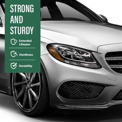 Solid Spare Fit For 2015-2017 Mercedes Benz W205 C180 C200 C260L Headlight Replacement Lens