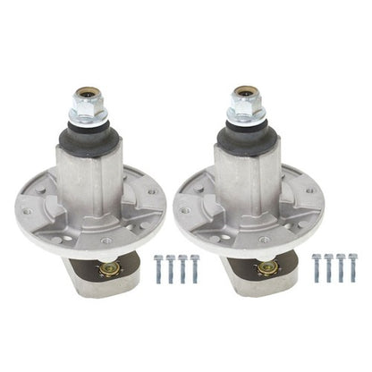 Solid Spare 2 Spindle Assemblies Fit for John Deere L100 L105 L120 L130 L107 L108 L110 L111
