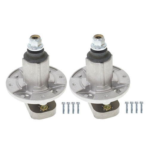 Solid Spare 2 Spindle Assemblies Fit for John Deere L100 L105 L120 L130 L107 L108 L110 L111