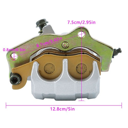 Solid Spare For Kawasaki Teryx 800 KRF800 2014-2019 Front Left Right Brake Calipers & Pads