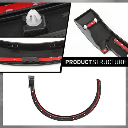 Solid Spare Fit For 2015-2018 Audi Q3 Front Fender Flare Wheel Arch Molding Trim Right Side