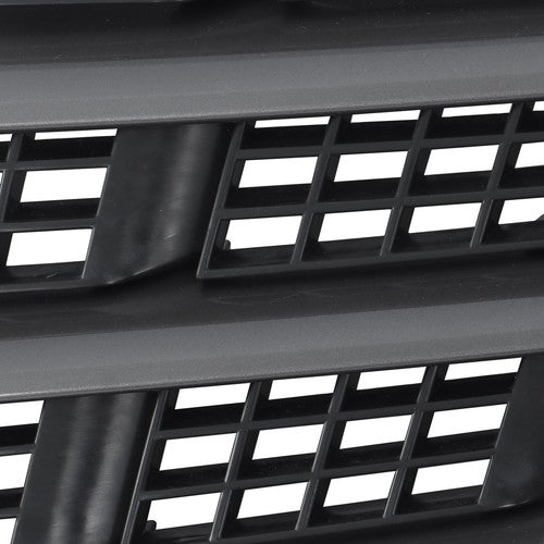 Solid Spare Plastic Front Bumper Upper Grille Gray New Fit For Cadillac ATS 2013-2014