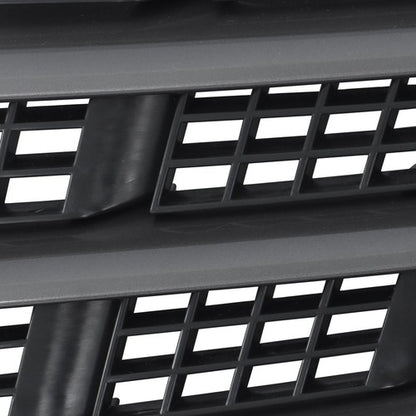 Solid Spare Plastic Front Bumper Upper Grille Gray New Fit For Cadillac ATS 2013-2014