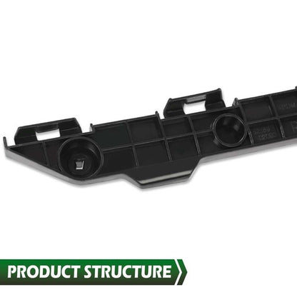 Solid Spare Fit For 2009-2013 Toyota Corolla 2pcs Rear Bumper Retainer Driver+Passenger Side