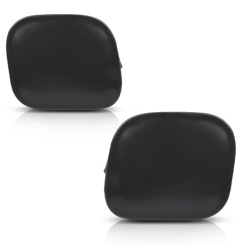 Solid Spare Fit For 14-16 Toyota Highlander Front Bumper Tow Hook Eye Cover Left+Right