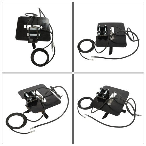 Solid Spare Hydraulic Grass / Brush Cutting Mower Attachment 1-1.5ton Mini Excavator