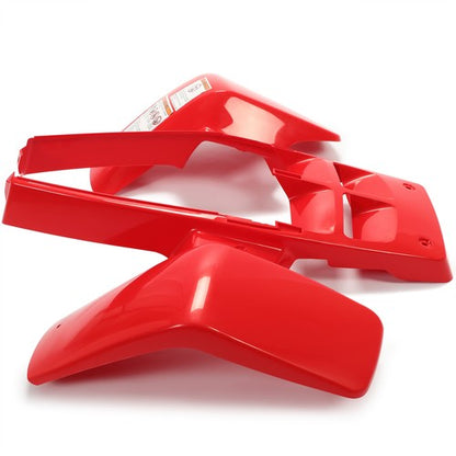Solid Spare Front Fender Plastic Body Kit For Yamaha Banshee 350 YFZ350 RED 1987-2006