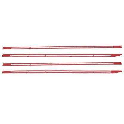Solid Spare For Dodge Ram 1500 2019-2025 2022 2023 Crew Cab Chrome Body Side Molding Trim