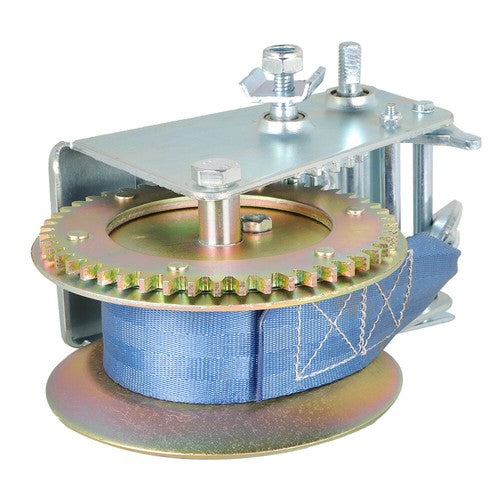 Solid Spare 3500lbs Hand Winch Boat Trailer Winch Crank With 10m (32ft) Strap Winch