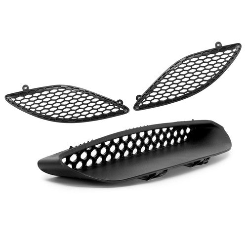 Solid Spare Hood Bezel Trim Vent Grille For 2015-2020 Dodge Charger SRT Replace 68202462AD