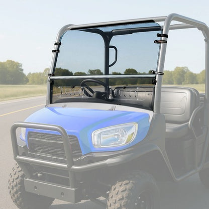 Solid Spare Hard Clear Windscreen/Front Windshield For Kubota RTV X1120D/X900 2014-2023