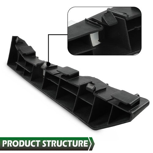 Solid Spare Fit For 2006-2011 Hyundai Accent Front Upper Bumper Bracket Left+Right Pair