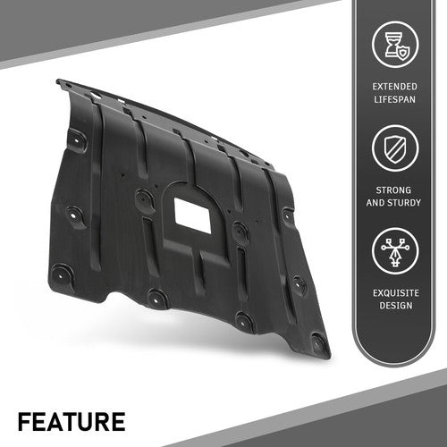 Solid Spare Fit For 2019-2025 BMW X7 X6 X5 Front Center Engine Splash Shield Under Cover