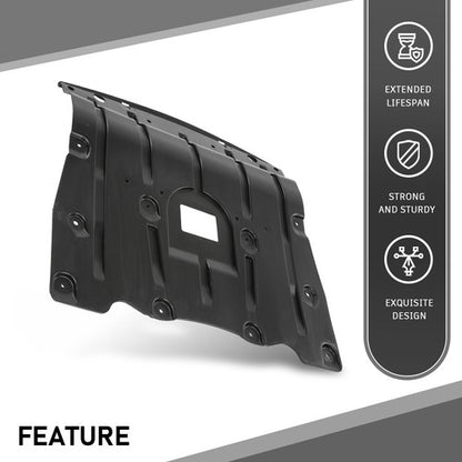 Solid Spare Fit For 2019-2025 BMW X7 X6 X5 Front Center Engine Splash Shield Under Cover