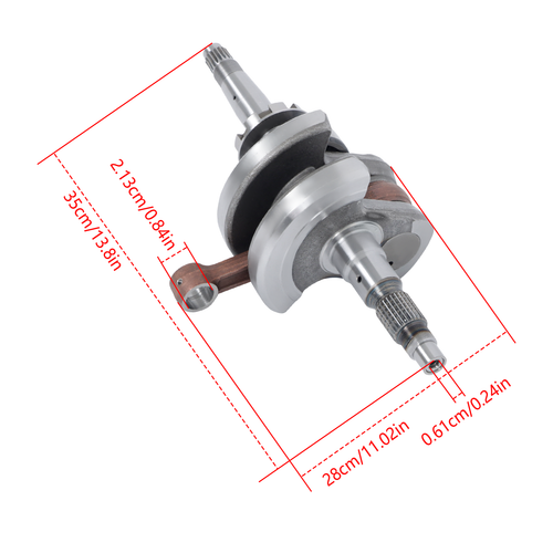 Solid Spare 1:7 For HiSun 750 HS 750 Crankshaft Assy 1220A-007H-0000,12200-007G00-0200 UTV