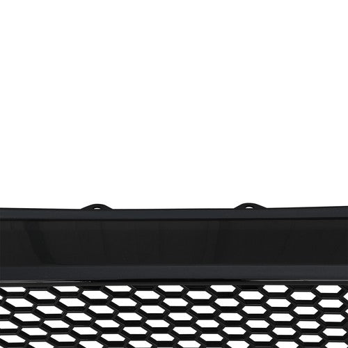 Fit 2022-2024 Honda Civic 4DR Glossy Black Front Bumper Lower Grille Honeycomb